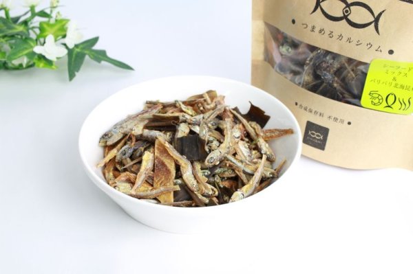 画像2: おさかなIRICCO シーフードミックス＆パリパリ昆布 85ｇ (2)