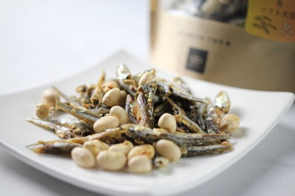 画像2: おさかなIRICCO片口いわし＆ソフト大豆 砂糖不使用 85ｇ (2)