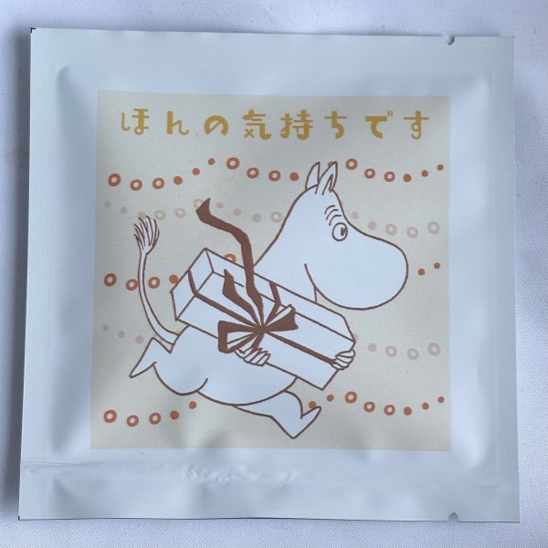 画像1: K・ムーミンほんの気持ちです(緑茶ピーチ)1包 (1)