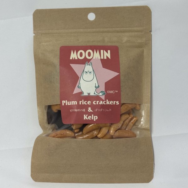 画像1: K・クラフトムーミン紀州梅柿の種とパリパリ昆布35ｇ (1)