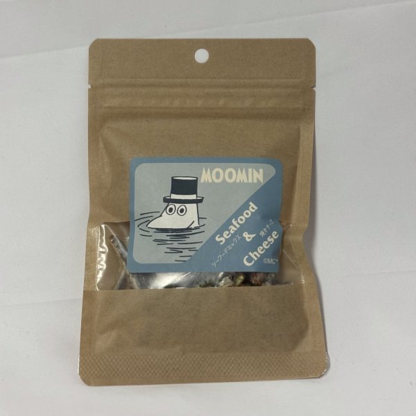 画像1: K・クラフトムーミン シーフードミックスと焼チーズ25g (1)
