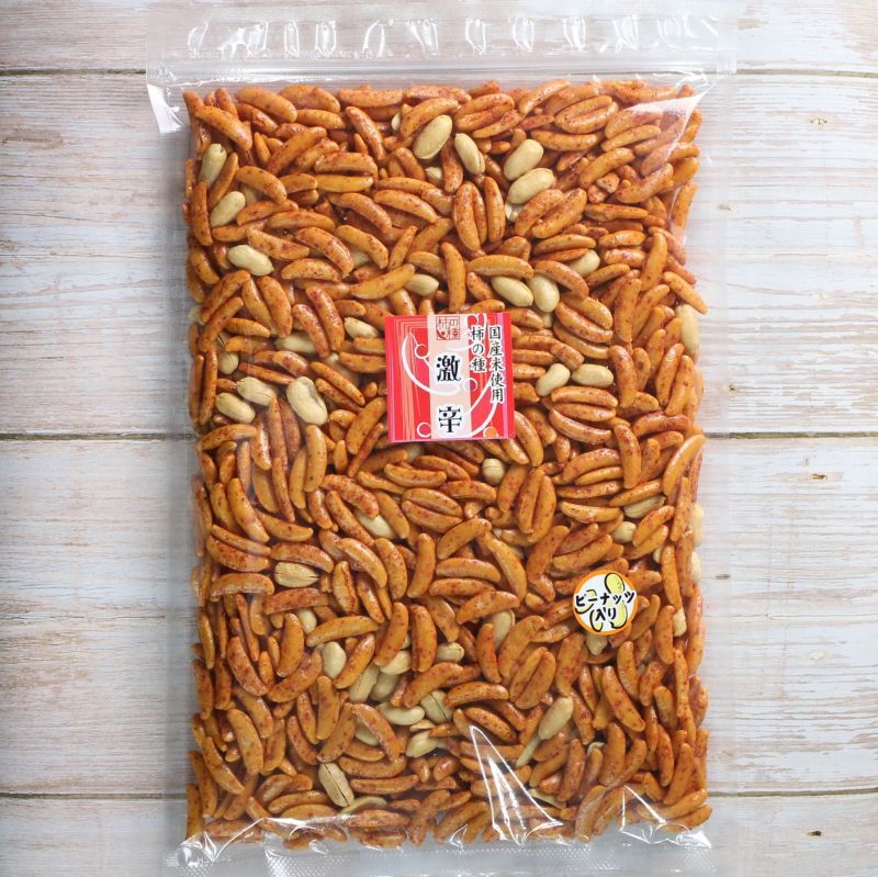 柿の種原料 _ 柿の種ピーナッツだけ – LUSAB